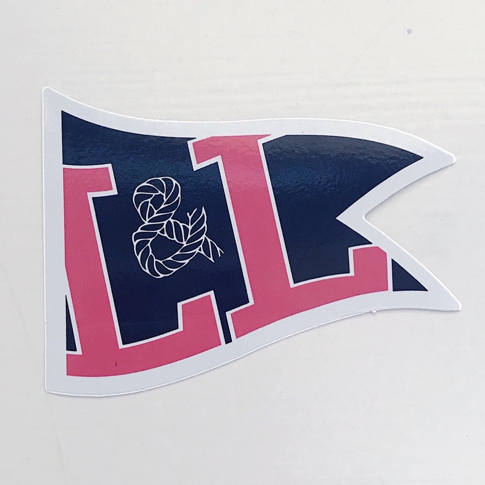 LEMON & LINE PREPPY STICKER